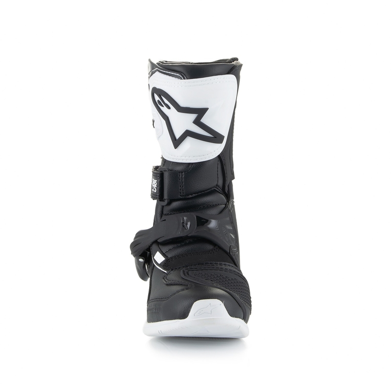 Botas de moto para niños Alpinestars Tech 3S blanco-negro