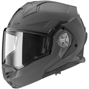 Casco de moto abatible LS2 FF901 Advant X Solid Nardo gris