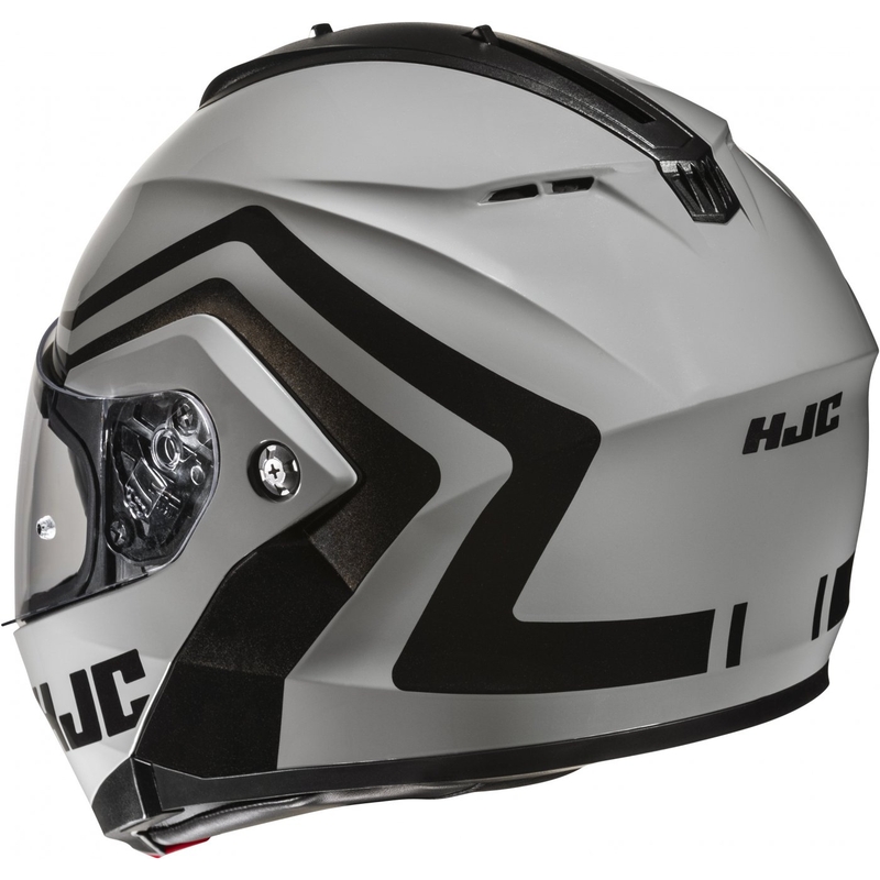 Casco de moto abatible HJC C91N Nepos MC5 gris-negro
