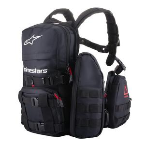 Mochila Alpinestars Techdura Tactical 2024 blanco y negro 9 l