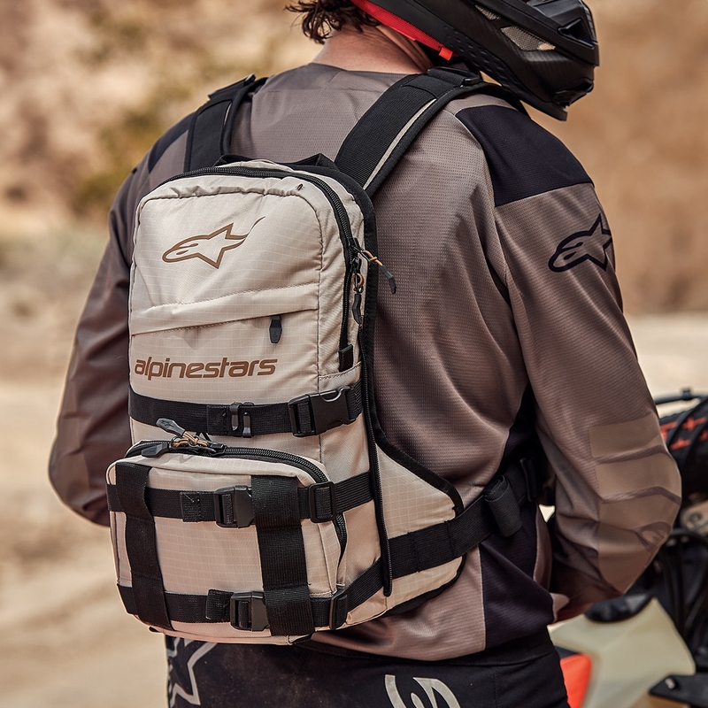 Mochila Alpinestars Techdura Tactical gris-negro 9 l
