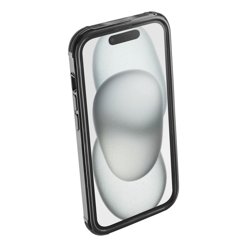 Funda protectora Interphone QUIKLOX Tetraforce - Apple iPhone 15 Pro negro
