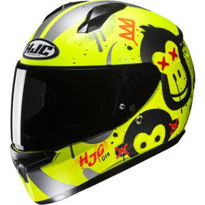 Casco integral infantil HJC C10 Geti MC3HSF amarillo fluo