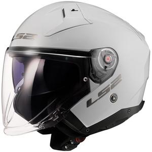 Casco Moto Open LS2 OF603 Infinity II Solid White
