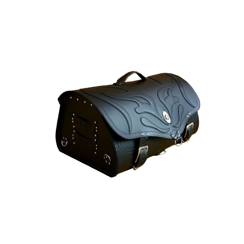 RSA K22 Negro Demonio negro 42 l bolsa de cuero de la motocicleta