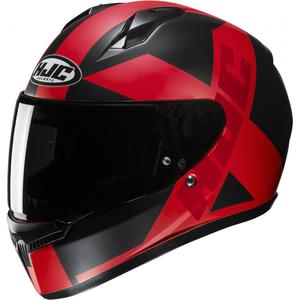 Casco integral de moto HJC C10 Tez MC1SF negro-rojo