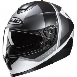 Casco integral de moto HJC C70N Alia MC5SF negro-gris-blanco