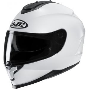 Casco integral de moto HJC C70N Solid Pearl White