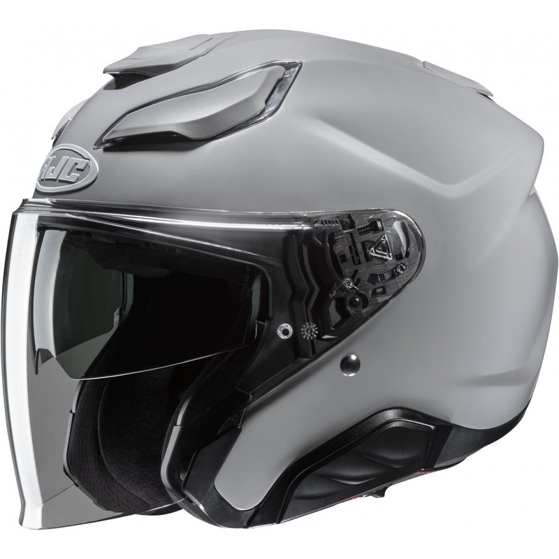 Casco de moto abierto HJC F31 Solid grey
