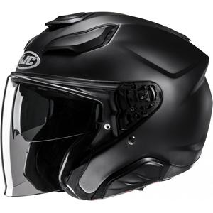 Casco de moto abierto HJC F31 Solid negro