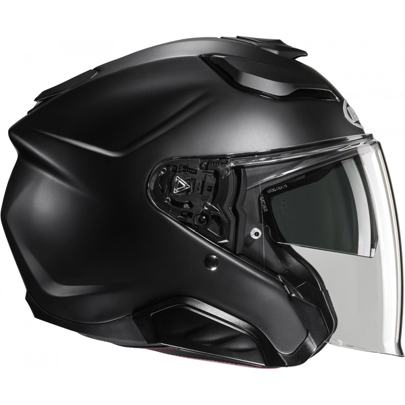 Casco de moto abierto HJC F31 Solid negro