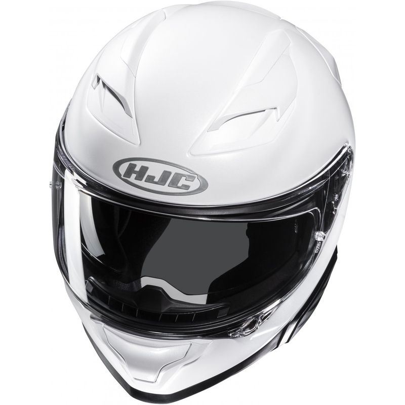 Casco Integral de Moto HJC F71 Solid Pearl White