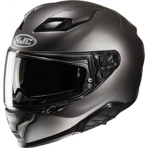 Casco integral de moto HJC F71 Solid gris titanio