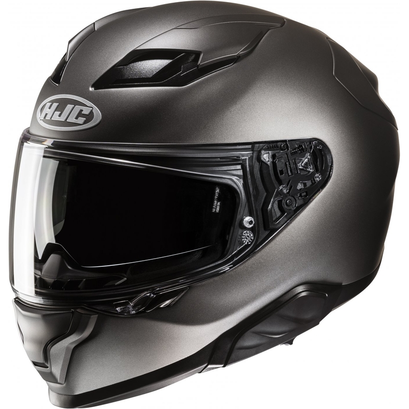 Casco integral de moto HJC F71 Solid gris titanio