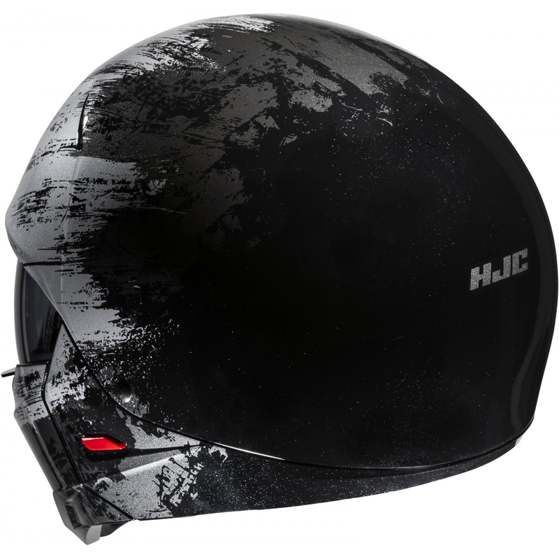 Casco abierto con máscara HJC i20 Furia MC5 negro-gris