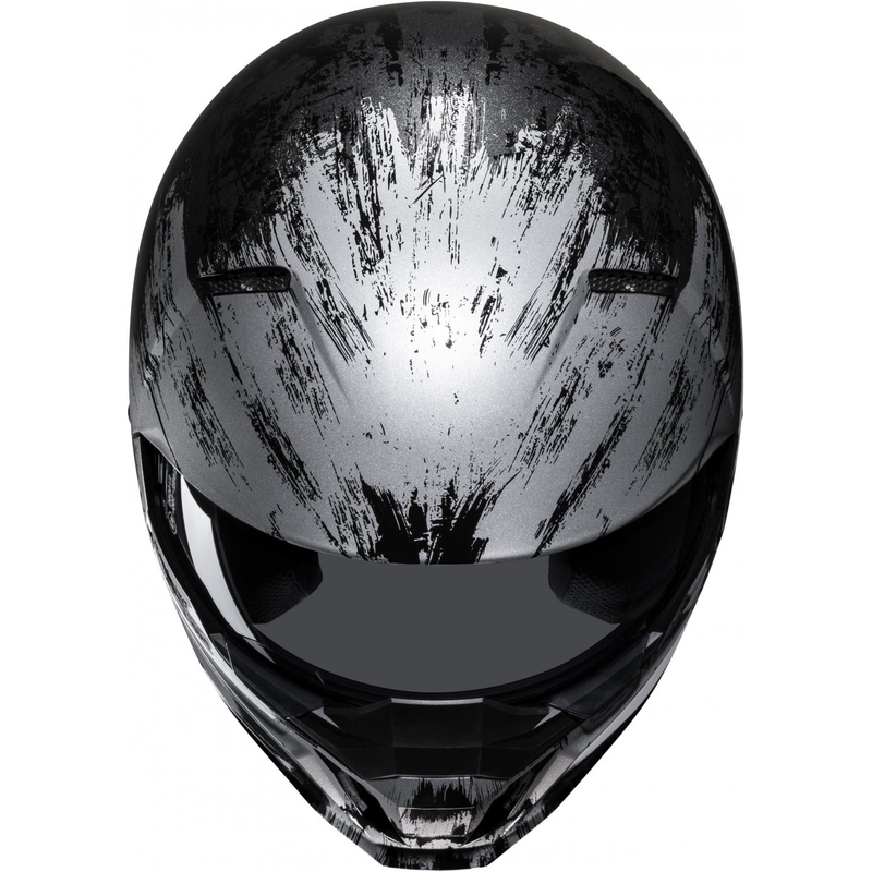 Casco abierto con máscara HJC i20 Furia MC5 negro-gris