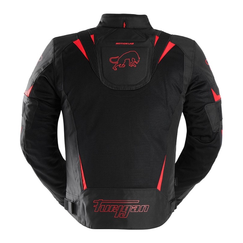 Chaqueta de moto Furygan ULTRA SPARK 3IN1 VENTED+ negro-rojo
