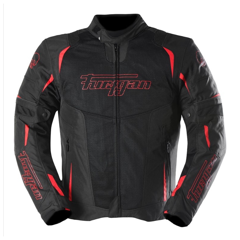 Chaqueta de moto Furygan ULTRA SPARK 3IN1 VENTED+ negro-rojo