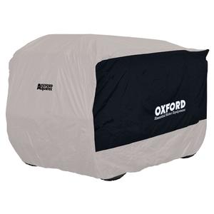 Lona Oxford Aquatex ATV negro-plata