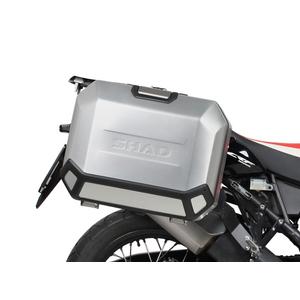Kompletní sada bočních hliníkových kufrů SHAD TERRA 36L/47L, včetně montážní sady SHAD HONDA CRF 1000  Africa Twin