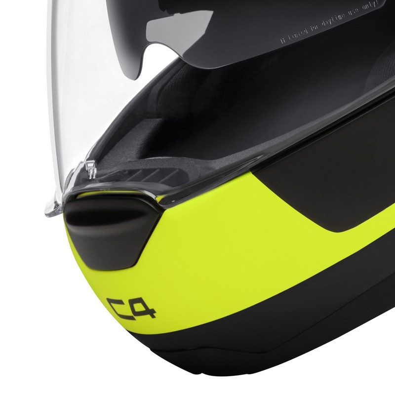 Vyklápěcí přilba na motorku Schuberth C4 černo-fluo žlutá výprodej