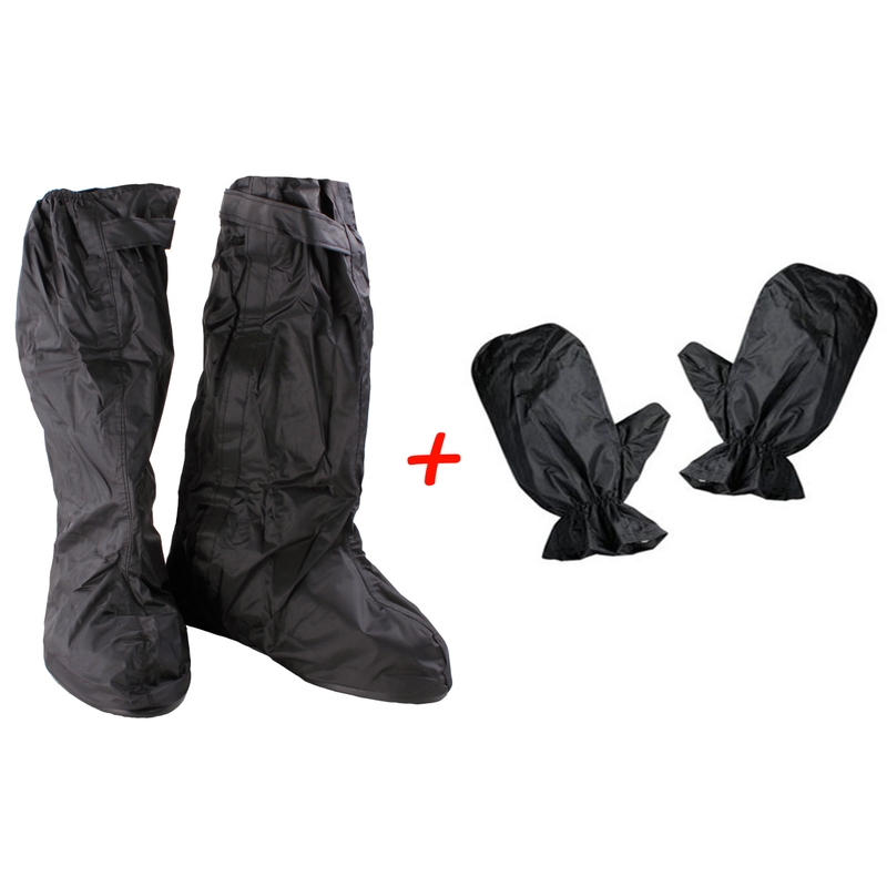 SET: Cubrezapatos y guantes impermeables liquidación