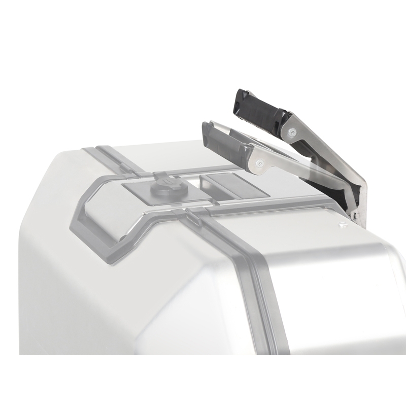 Kompletní sada hliníkových kufrů SHAD TERRA, 48L topcase   36L/47L boční kufry, včetně montážní sady a plotny SHAD TRIUMPH Tiger 900