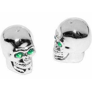Tapones de válvula R-TECH skull 2 uds.
