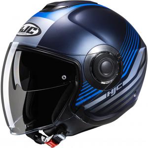 Casco de moto abierto HJC i40N Dova MC2SF azul