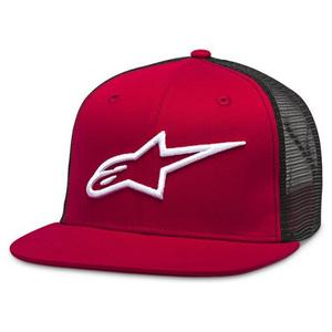 Alpinestars Corp Gorra Trucker roja y negra