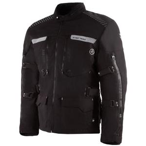 Chaqueta de moto negra Street Racer All Season