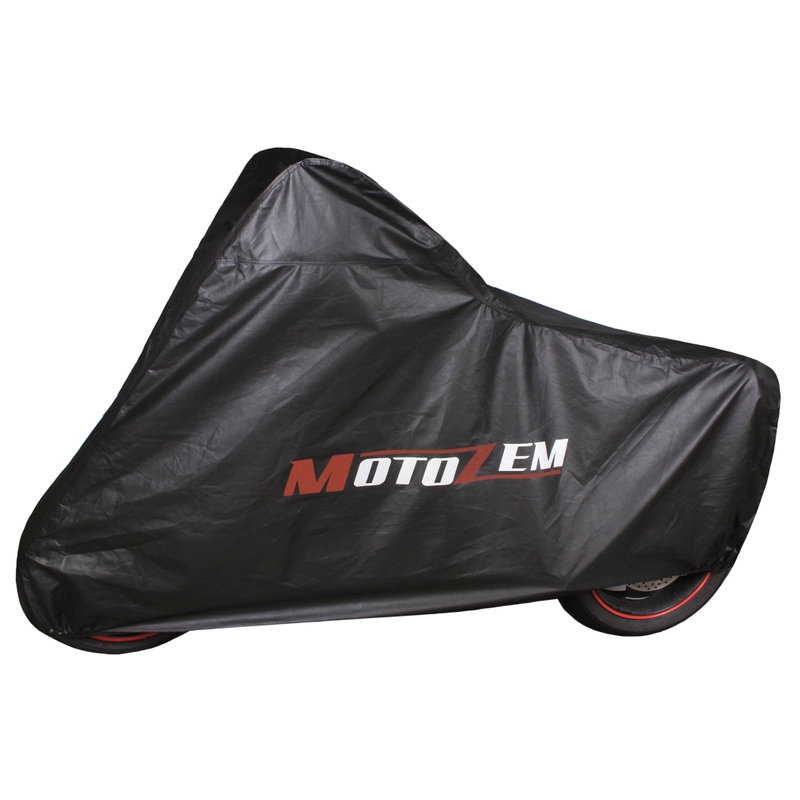 Lona de garaje para moto MotoZem - negro