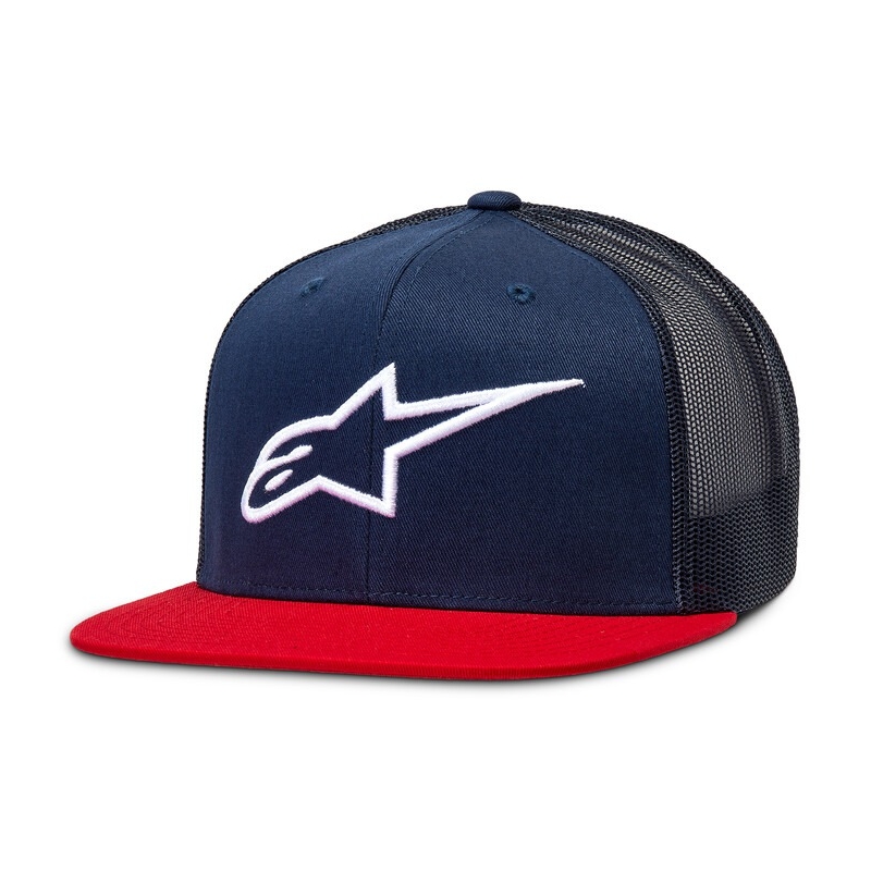 Alpinestars Corp Gorra Trucker azul-rojo-negro-blanco