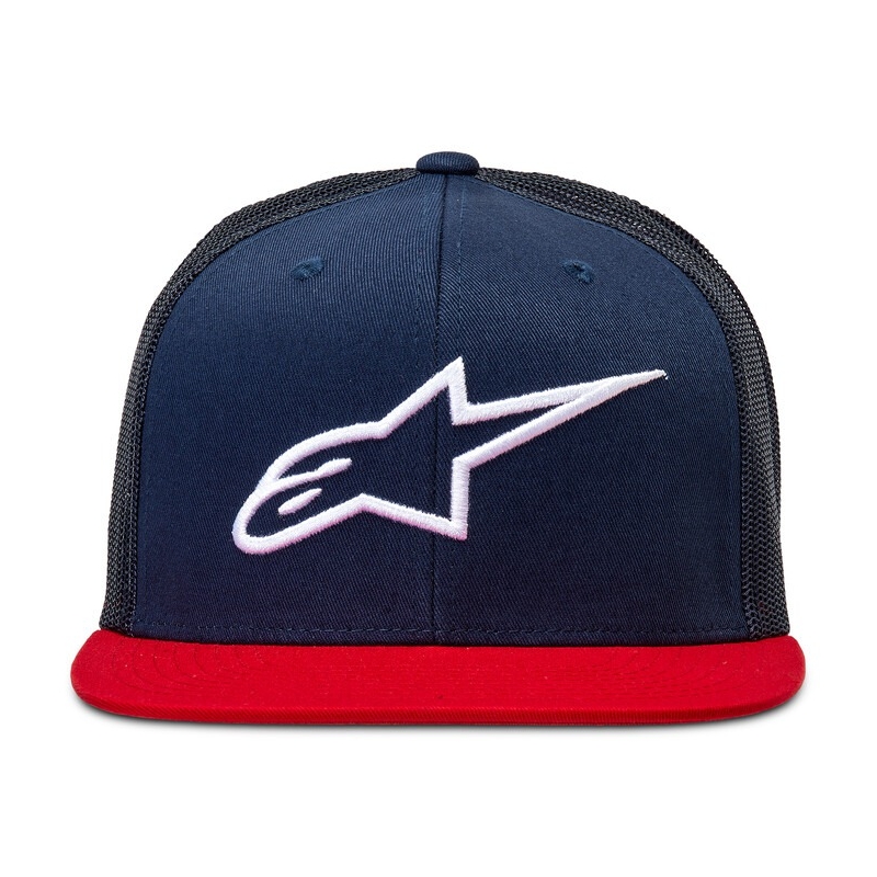 Alpinestars Corp Gorra Trucker azul-rojo-negro-blanco