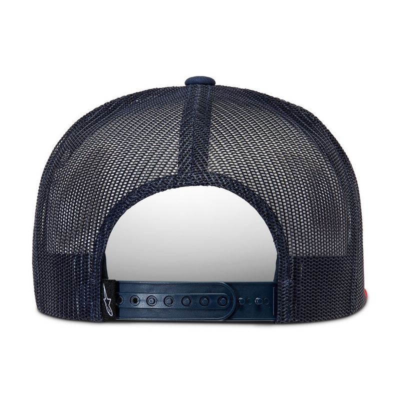 Alpinestars Corp Gorra Trucker azul-rojo-negro-blanco