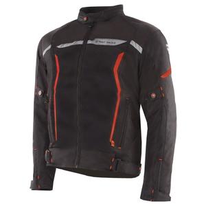 Chaqueta de moto Street Racer Flex Air Negra/Roja