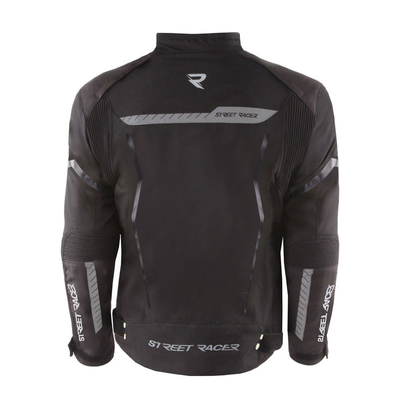Chaqueta de moto Street Racer Flex Air Negra