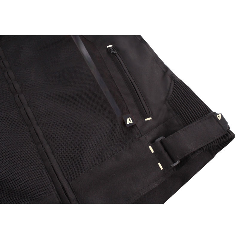 Chaqueta de moto Street Racer Flex Air Negra