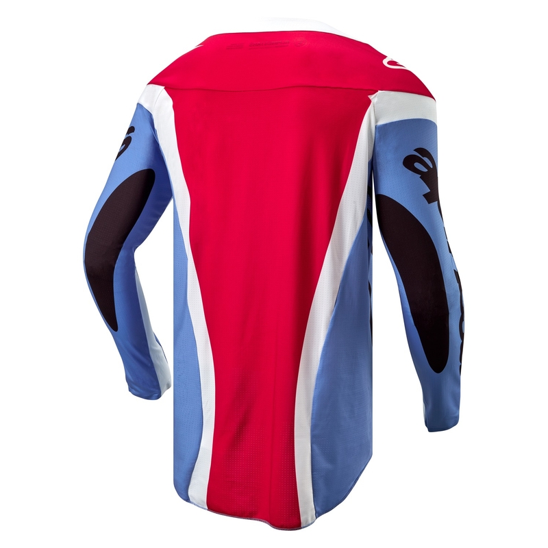 Camiseta de motocross Alpinestars Techstar Ocuri azul-blanco-rojo