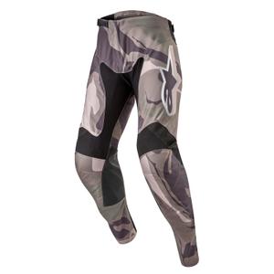 Pantalones de motocross Alpinestars Racer Tactical en verde camuflaje y marrón