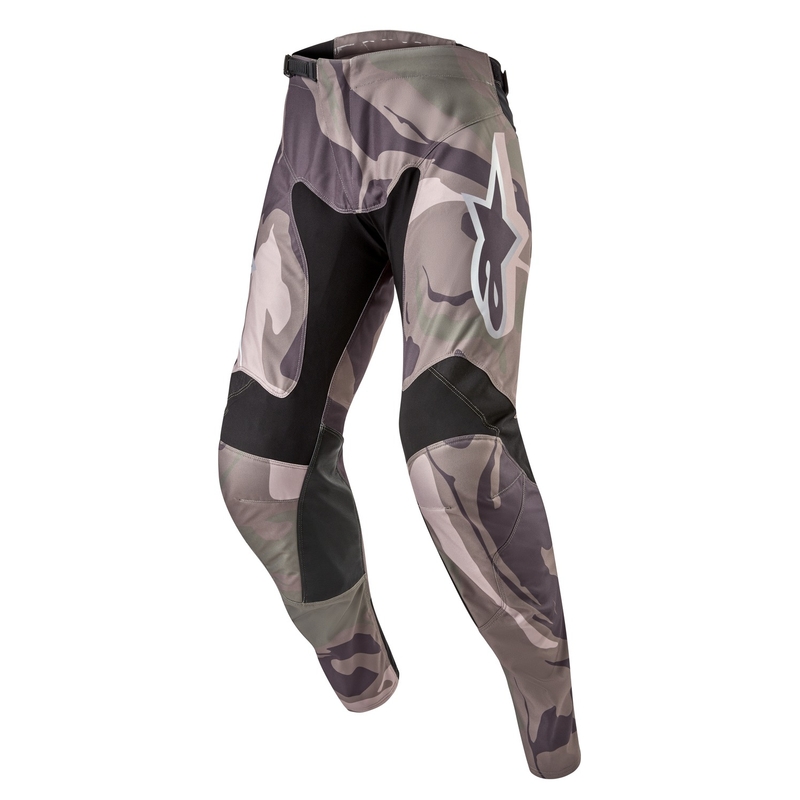Pantalones de motocross Alpinestars Racer Tactical en verde camuflaje y marrón