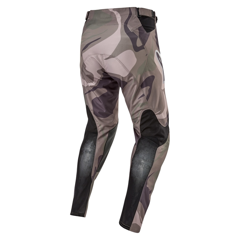 Pantalones de motocross Alpinestars Racer Tactical en verde camuflaje y marrón