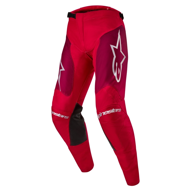 Pantalones de motocross Alpinestars Racer Hoen en color vino tinto