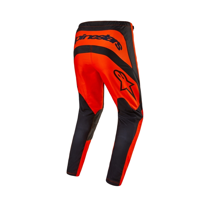 Pantalones motocross Alpinestars Fluid Lurv 2024 naranja-negro