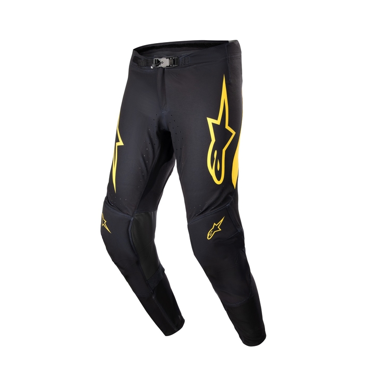 Motokrosové kalhoty Alpinestars Supertech Ward 2024 černo-žluté