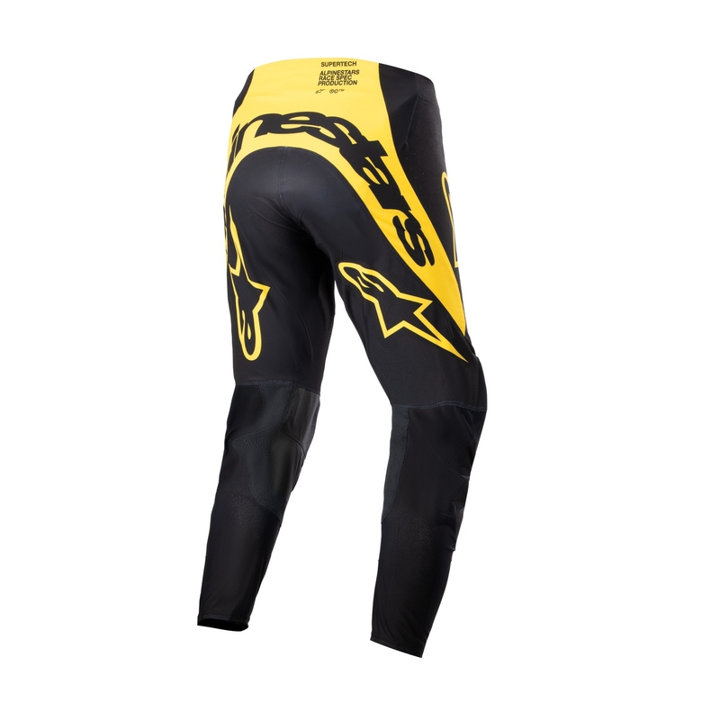 Motokrosové kalhoty Alpinestars Supertech Ward 2024 černo-žluté