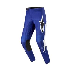 Pantalones de motocross Alpinestars Fluid Lucent azul-blanco-negro