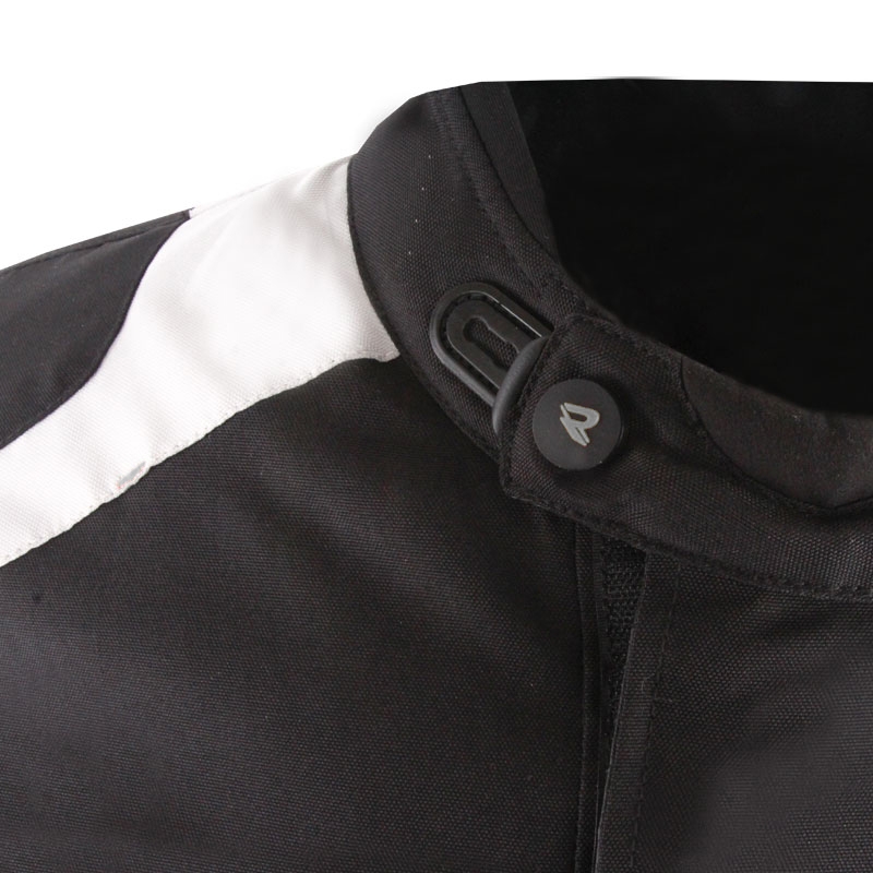 Chaqueta de moto Street Racer Hilax negro-gris