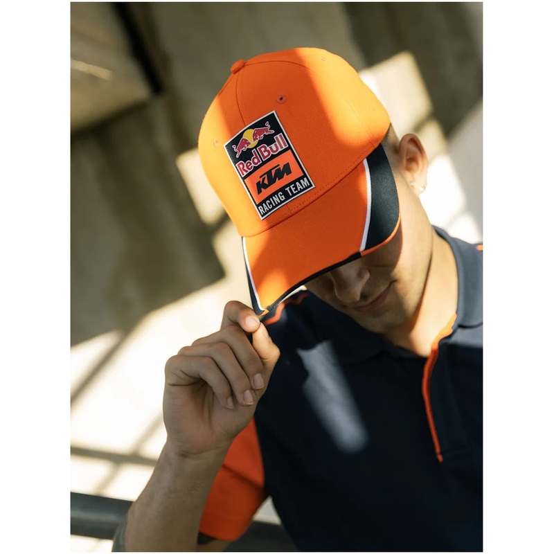 Gorra curva KTM Rush naranja