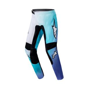 Pantalones de Motocross Alpinestars Stella Fluid 2024 Mujer Blanco-Morado